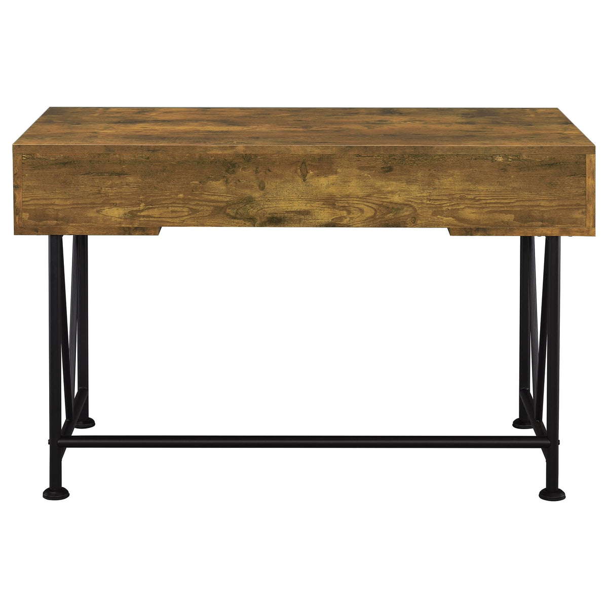 Analiese  Computer Desk Bookcase Set Rustic Nutmeg