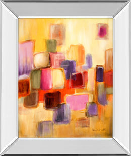 Mirrored Frame Sonata I By Lanie Loreth 22X26 Mirror Frame Print