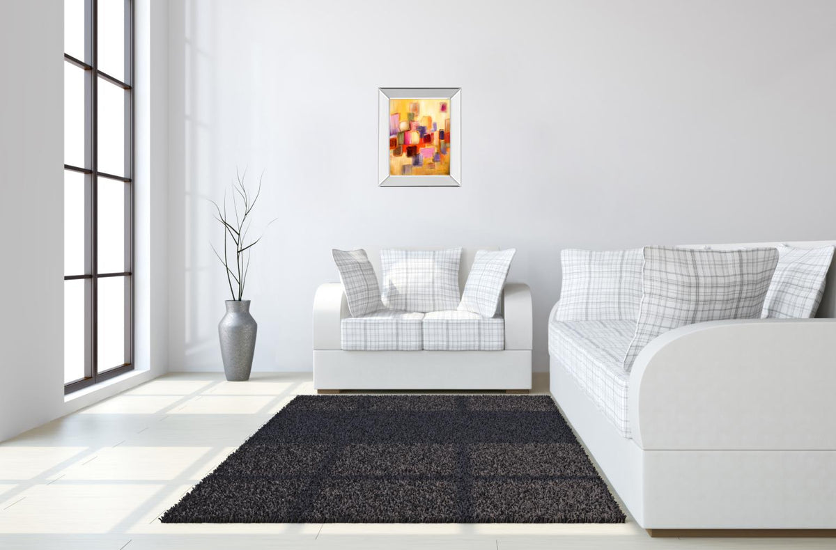 Mirrored Frame Sonata I By Lanie Loreth 22X26 Mirror Frame Print