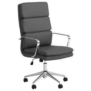 Ximena Upholstered Adjustable High Back Office Chair