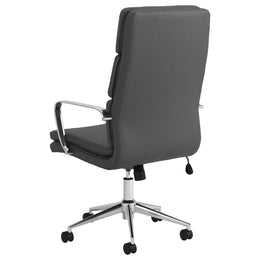 Ximena Upholstered Adjustable High Back Office Chair