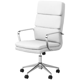 Ximena Upholstered Adjustable High Back Office Chair