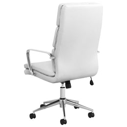 Ximena Upholstered Adjustable High Back Office Chair