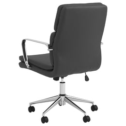 Ximena Upholstered Adjustable High Back Office Chair