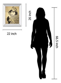 Mirrored Frame Fashion News Ii By Wild Apple Graphics 22X26 Mirror Frame Print