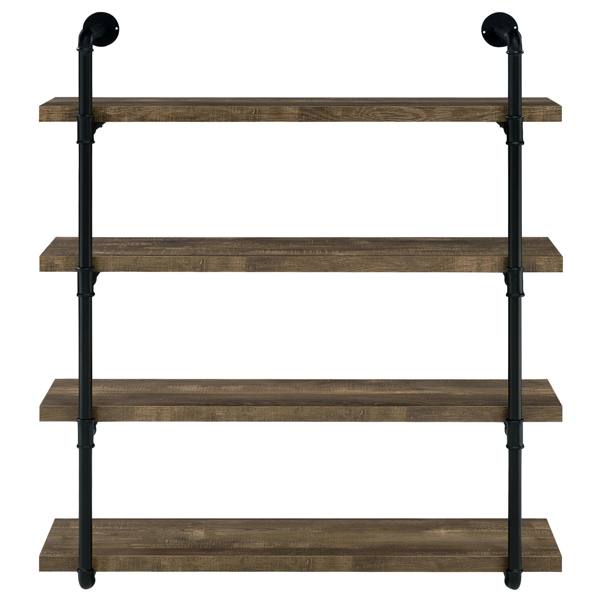 Elmcrest 24-inch 4-shelf Wall Bookshelf Grey Driftwood