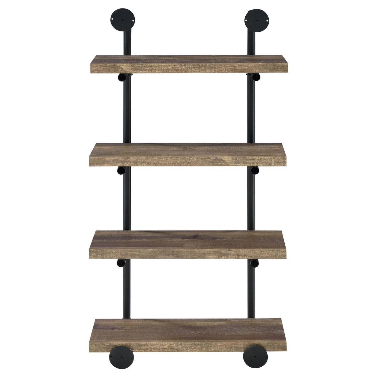 Elmcrest 24-inch 4-shelf Wall Bookshelf Grey Driftwood