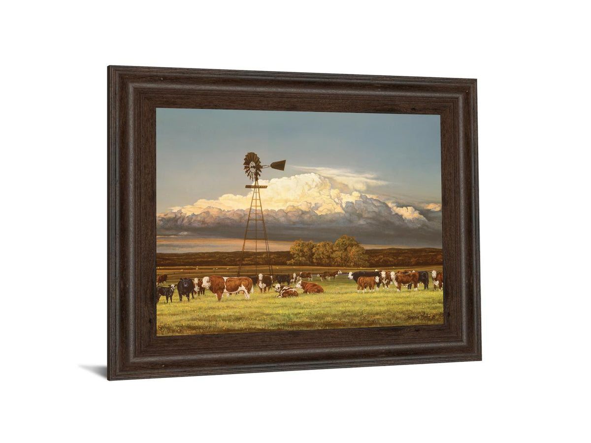 Summer Pastures By Bonnie Mohr ***Monl*** 22X26 Framed Print
