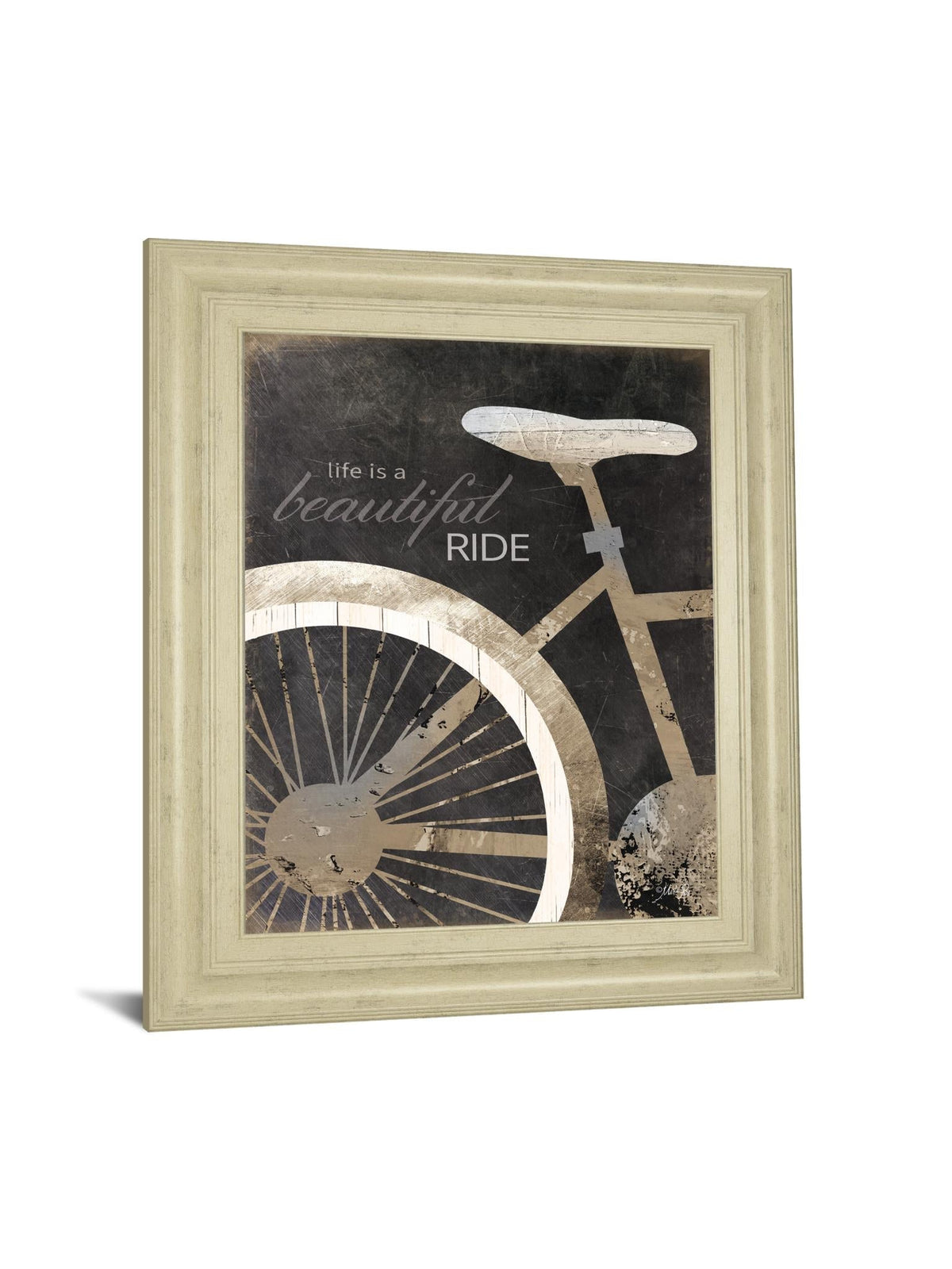 Life Is A Beautiful Ride By Marla Rae 22X26 Framed Print