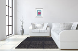 Mirrored Frame London Transport 3 By Ben James 22X26 Mirror Frame Print