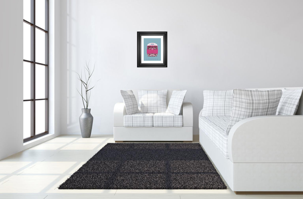 London Transport 3 By Ben James 22X26 Framed Print