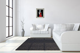 Lady In Red 2  By Chelsea Collection 22X26 Framed Print