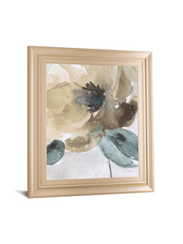 Watercolor Poppy Ii By Carol Robinson 22X26 Framed Print