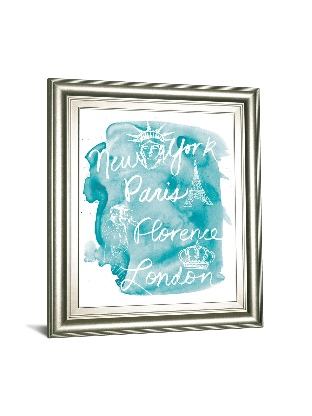 Sightseeing I By Lottie Fontaine 22X26 Framed Print