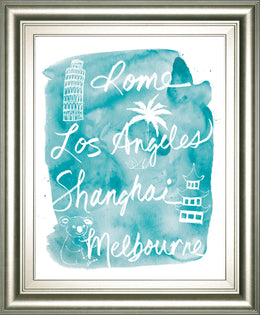 Sightseeing Ii By Lottie Fontaine 22X26 Framed Print