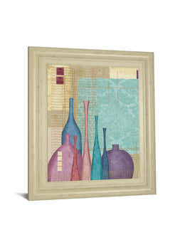 Raku I By Linda Wood 22X26 Framed Print