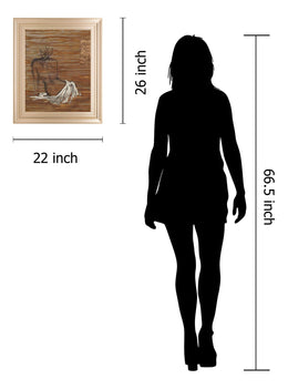Maya By Saro 22X26 Framed Print