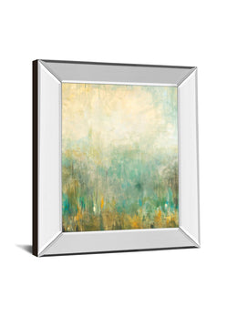 Mirrored Frame Jardin Vert By Pasion 22X26 Mirror Frame Print