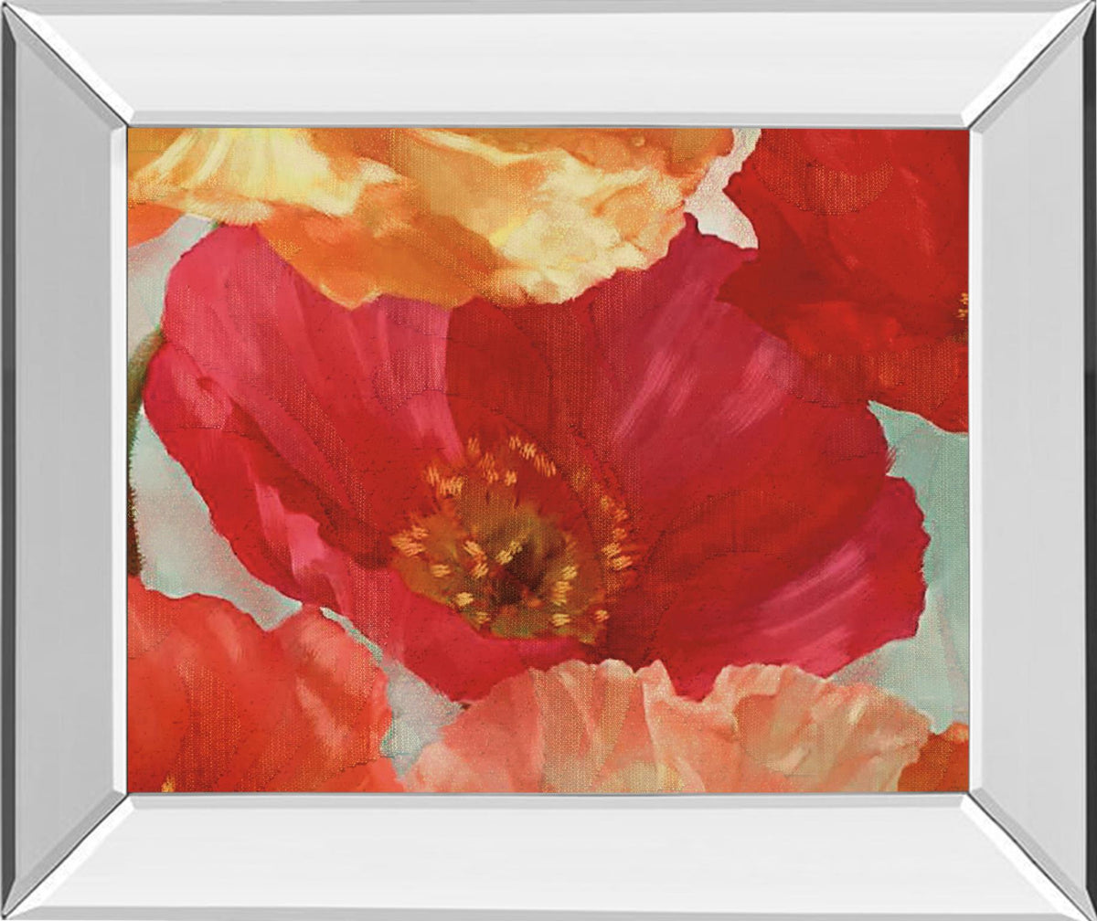 Mirrored Frame Incandescence Ii By Pahl 22X26 Mirror Frame Print