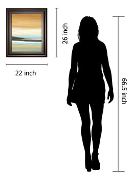 Horizons Ii By Tesla 22X26 Framed Print