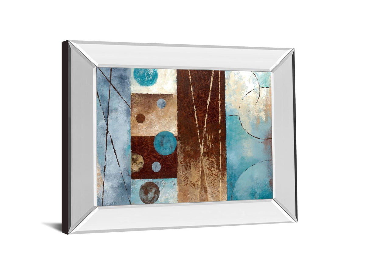 Mirrored Frame Roll With It Ii By Nan 22X26 Mirror Frame Print