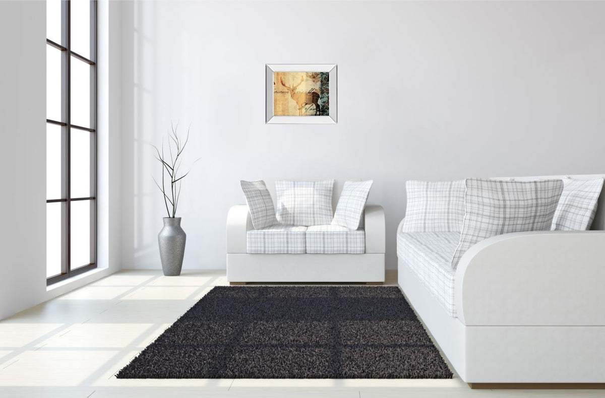 Mirrored Frame Letter Ii By Leal, F. 22X26 Mirror Frame Print