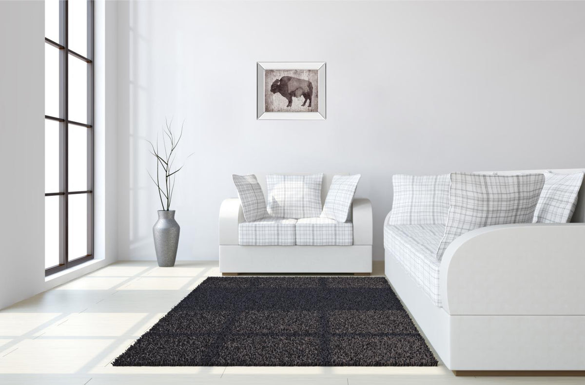 Mirrored Frame Wildness Ii-Timber By Sandra Jacobs 22X26 Mirror Frame Print