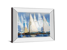 Mirrored Frame Fleot Ii By Paul Duncan 22X26 Mirror Frame Print