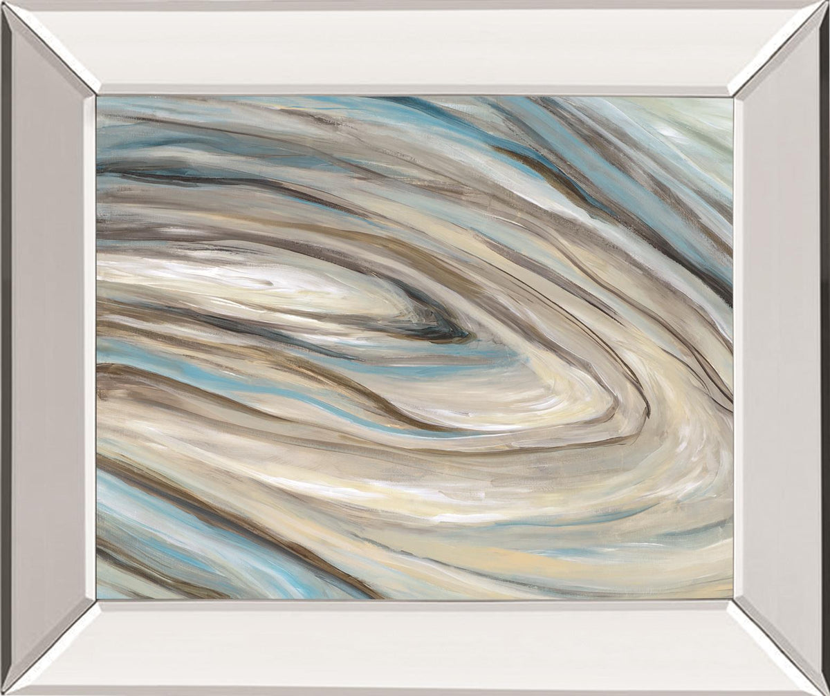 Blue Amethyst By Wani Pasion 22X26 Mirror Frame Print
