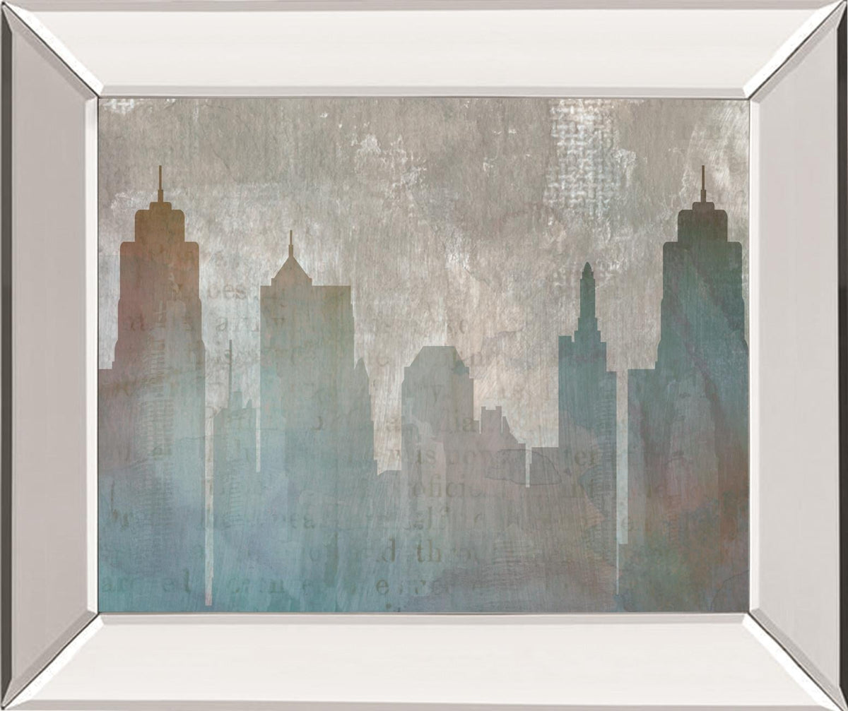 Urban Reflections By Louis Dunca-He 22X26 Mirror Frame Print