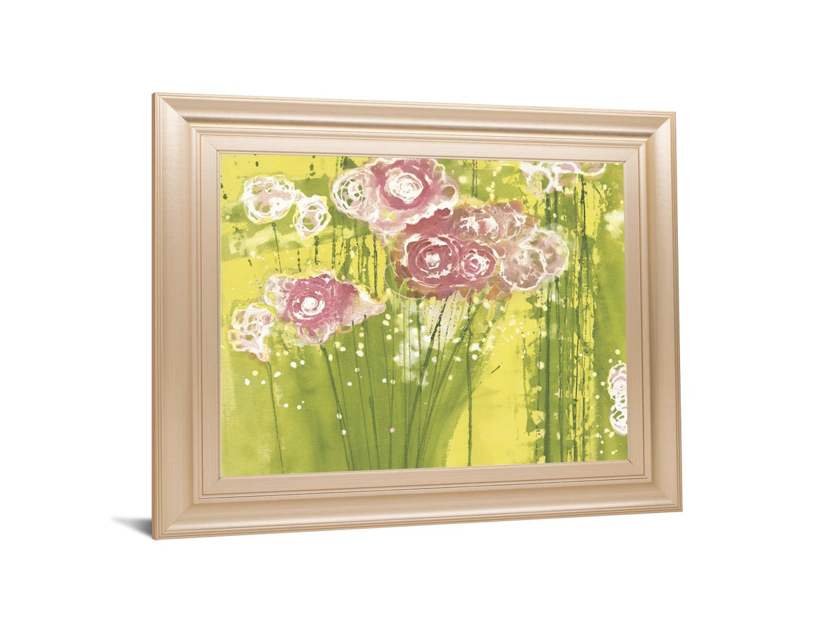Spring Garden By Clusiau, A.C. 22X26 Framed Print
