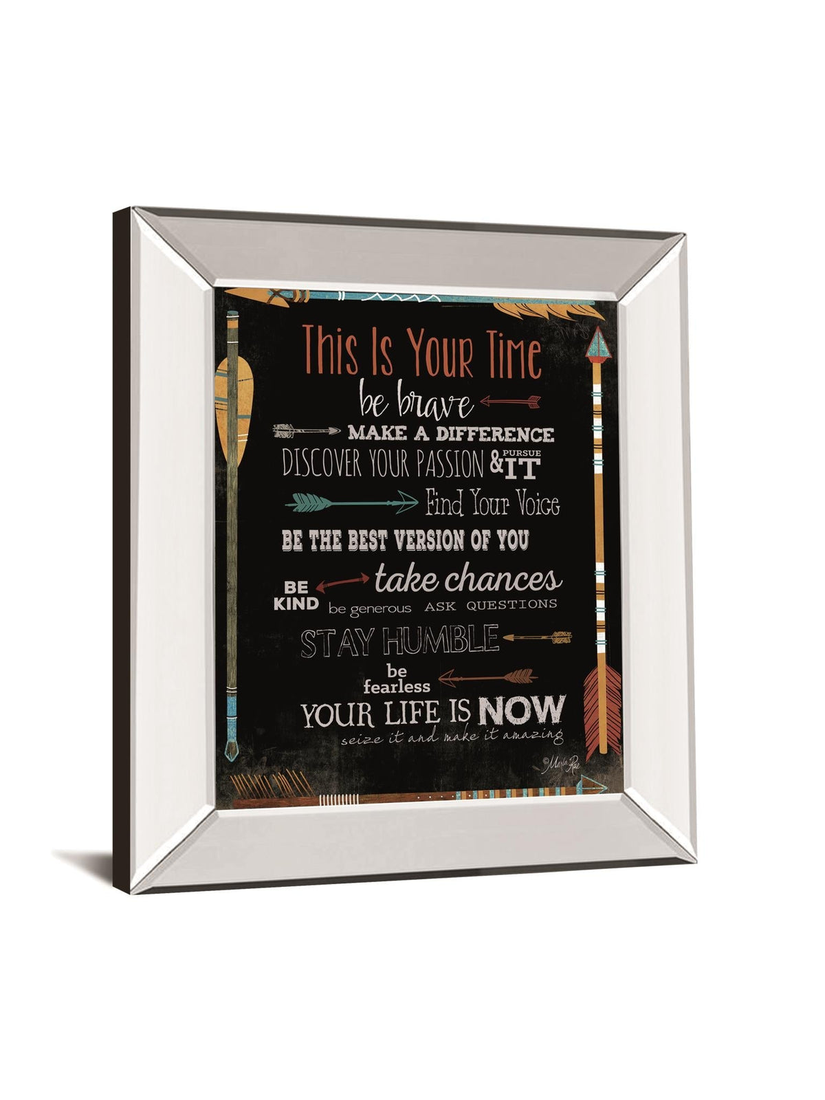 Â This Is Your Time By Marla Rae 22X26 Mirror Frame Print