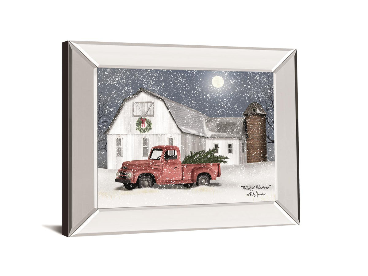 Â Wintry Weather By Billy Jacobs 22X26 Mirror Frame Print