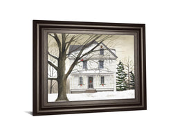 Winter Porch By Billy Jacobs 22X26 Framed Print