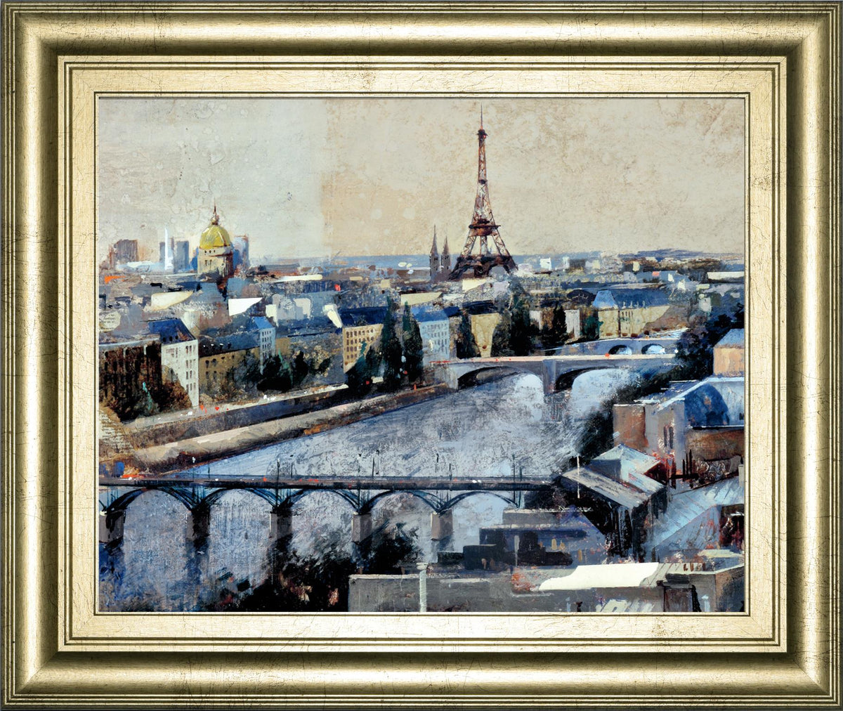 Paris By Marti Bofarull 22X26 Framed Print