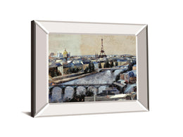 Paris By Marti Bofarull 22X26 Mirror Frame Print