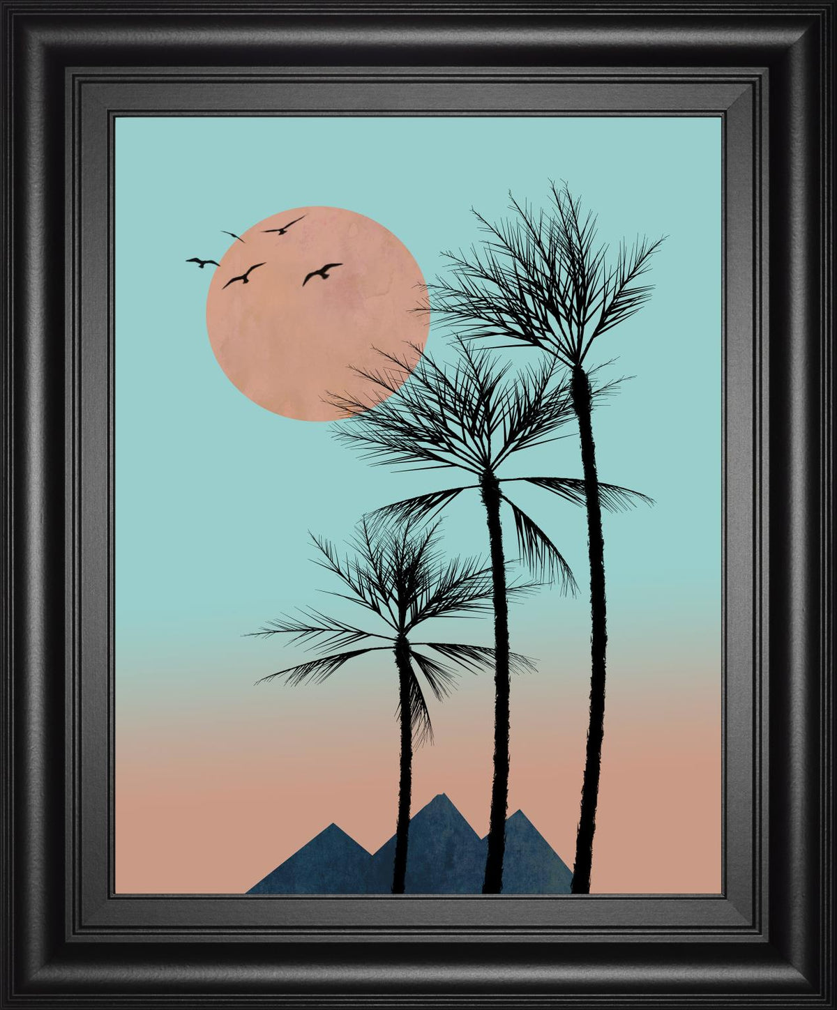 Passion In The Tropics I  By Hal Halli 22X26 Framed Print