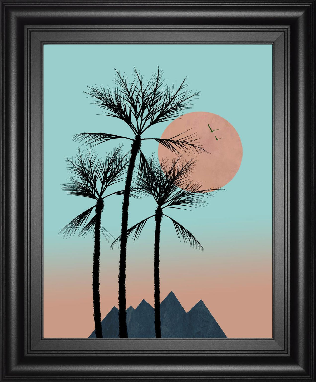 Passion In The Tropics Ii  By Hal Halli 22X26 Framed Print