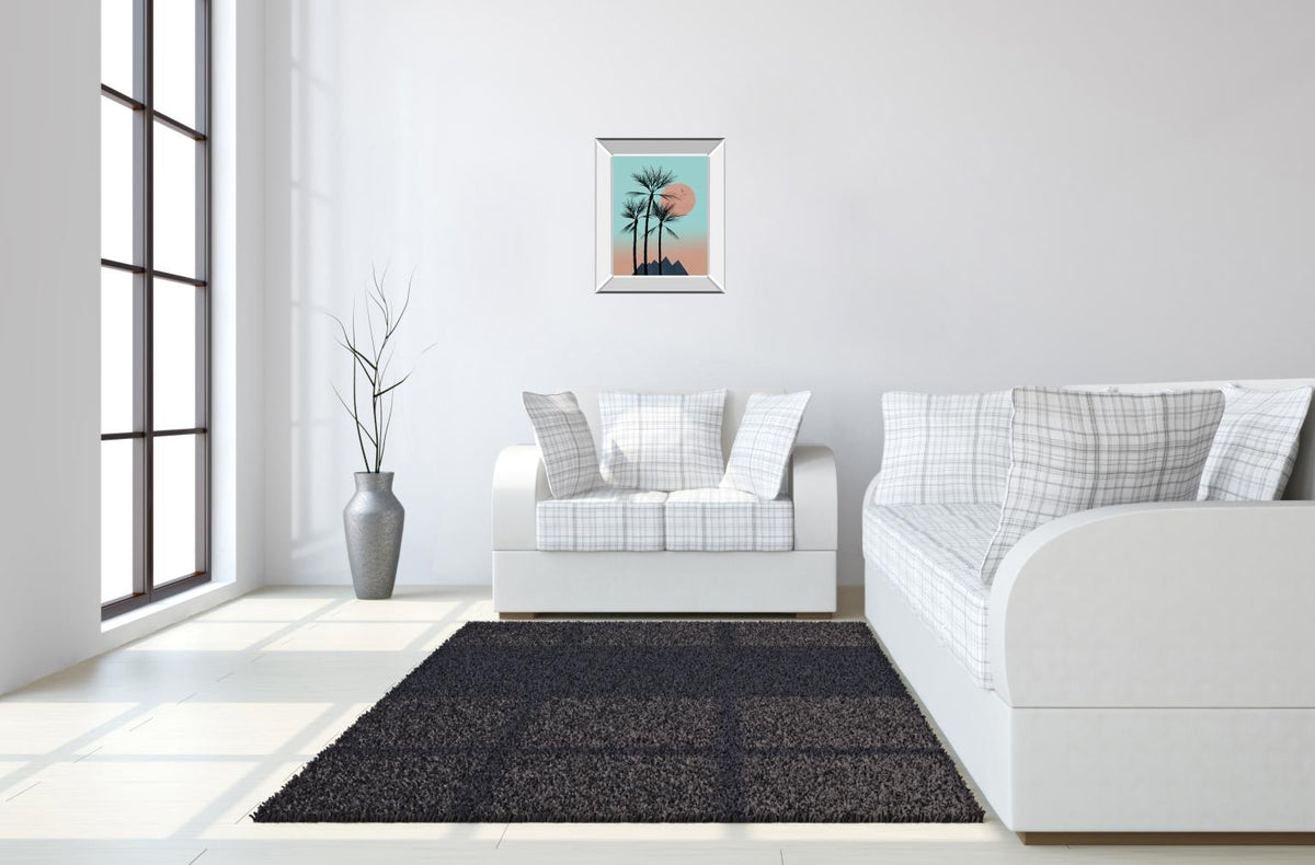 Passion In The Tropics Ii  By Hal Halli 22X26 Mirror Frame Print