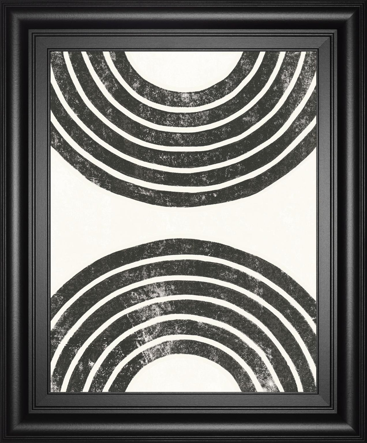 Over The Rainbow Bw I By Moira Hershey 22X26 Framed Print