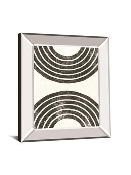 Over The Rainbow Bw I By Moira Hershey 22X26 Mirror Frame Print