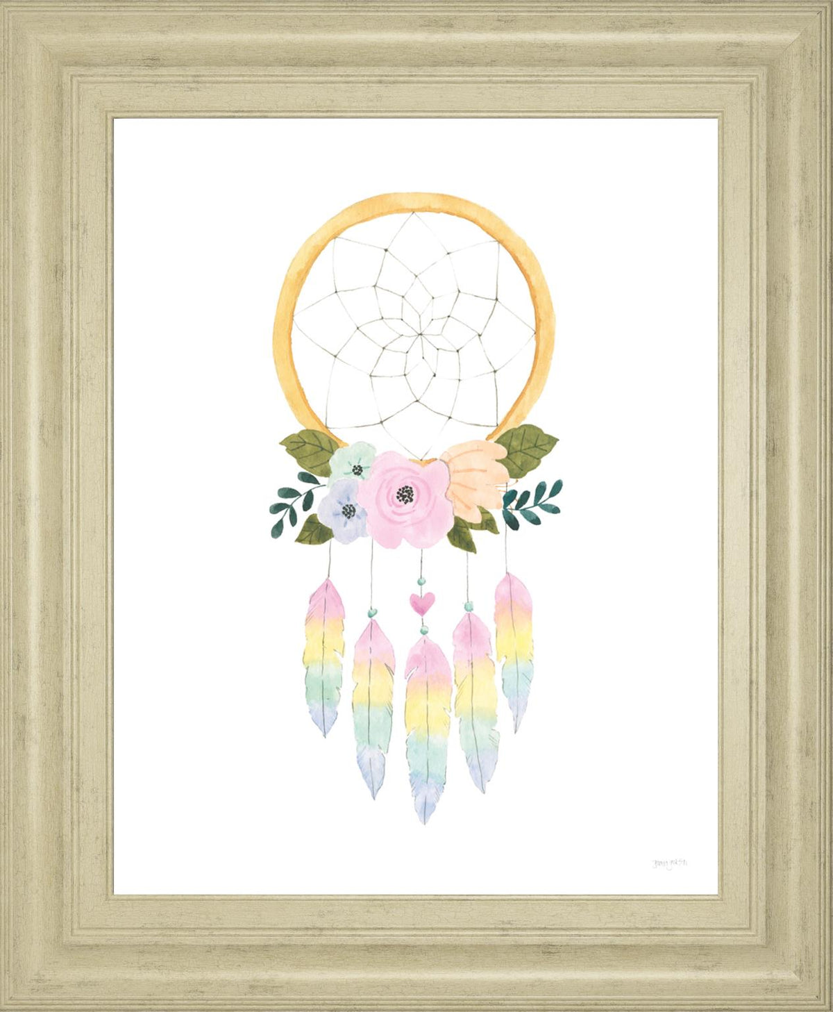 Lets Chase Rainbows Ix By Jenaya Jackson 22X26 Framed Print