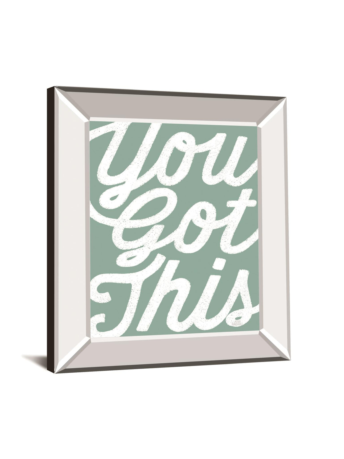 Positivity Vii By Laura Marshall 22X26 Mirror Frame Print
