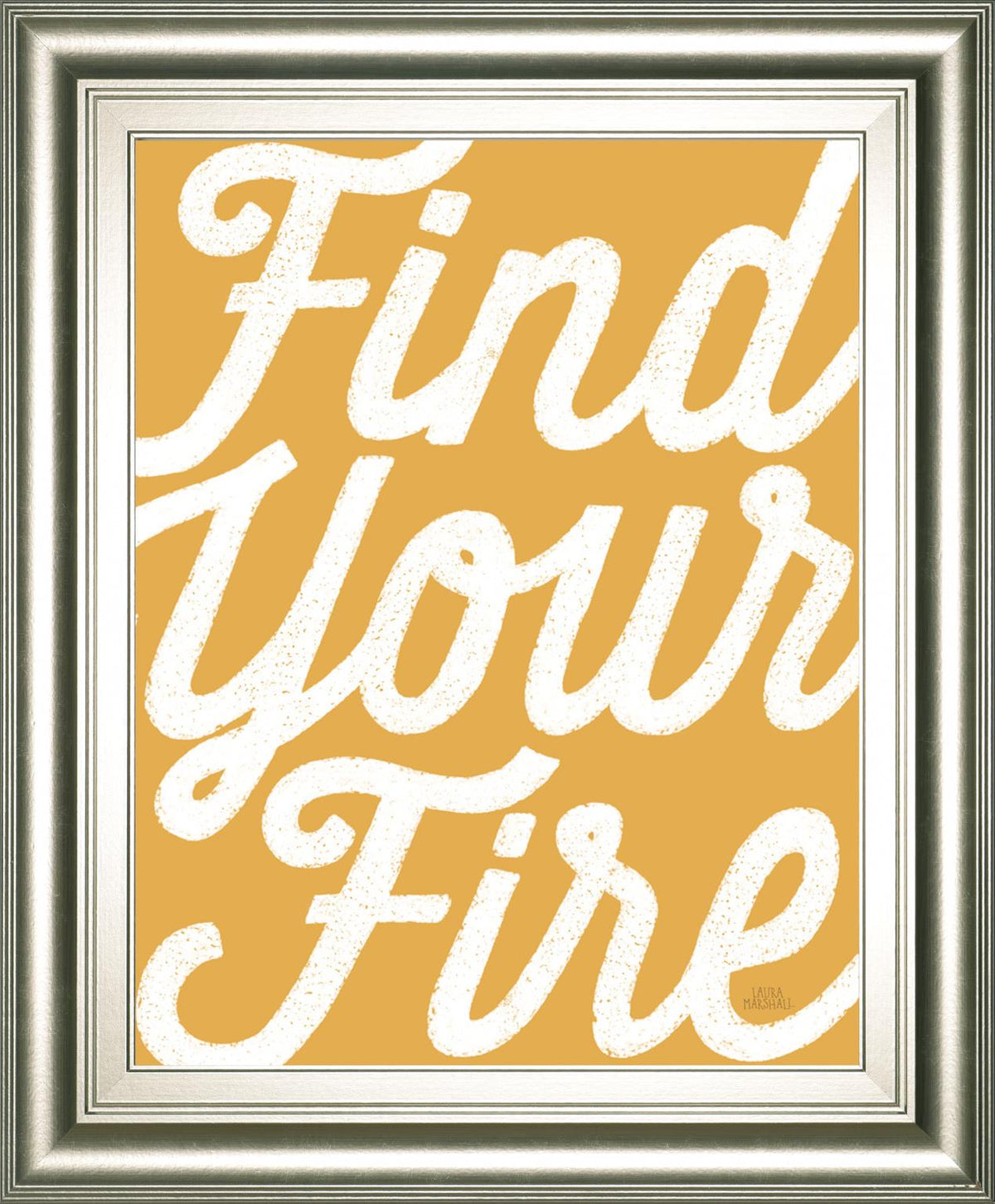 Positivity Vi By Laura Marshall 22X26 Framed Print