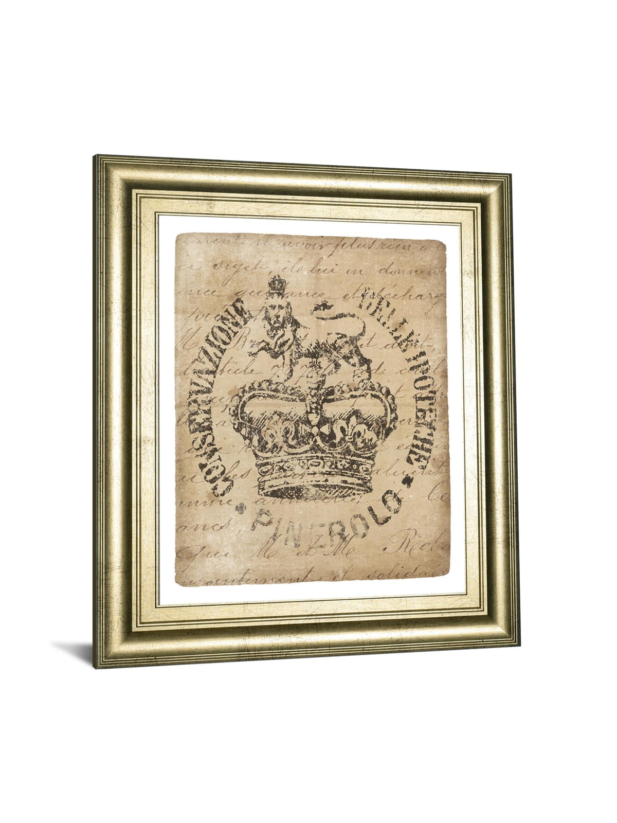 Vintage Seal Iv V2 By Wild Apple Portfolio 22X26 Framed Print