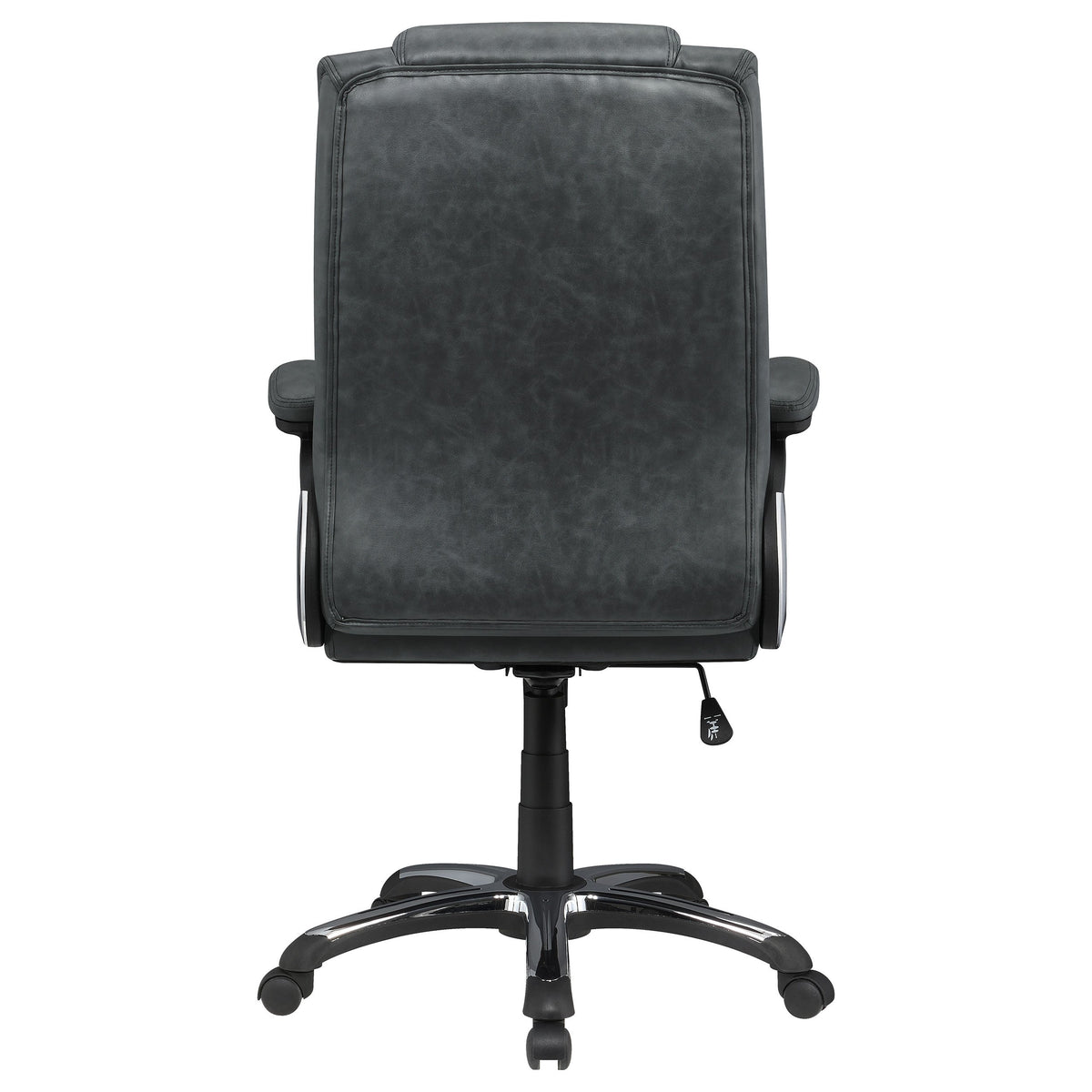 Nerris Upholstered Adjustable Home Office Desk Chair Brown