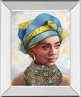 Soulful Beauty I By Donna Brooks 22X26 Mirror Frame Print