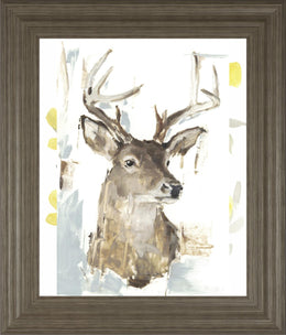 Modern Deer Mount I By Ethan Harper 22X26 Framed Print