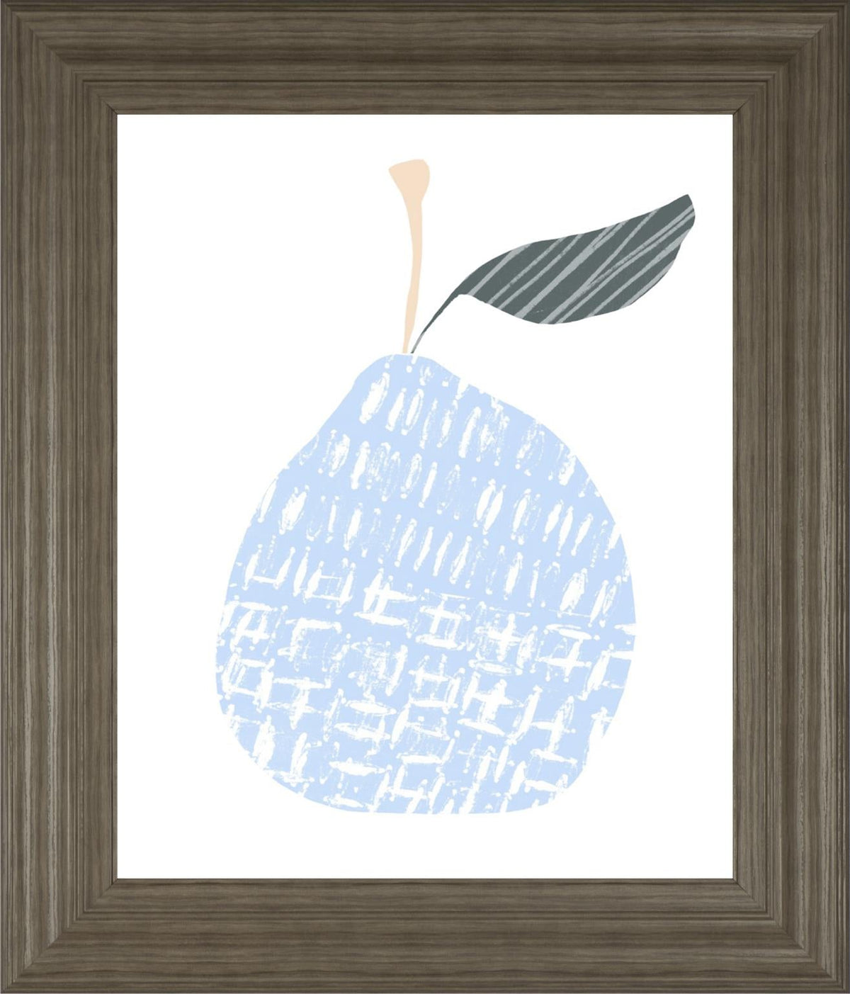 Cut Paper Fruit Iv By June Erica Vess 22X26 Framed Print