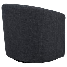 Mossbrook Fabric Upholstered Swivel Accent Chair